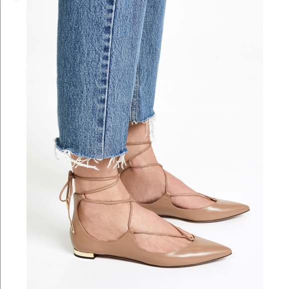 Aquazzura Shoes Aquazzura Christy Flats Poshmark